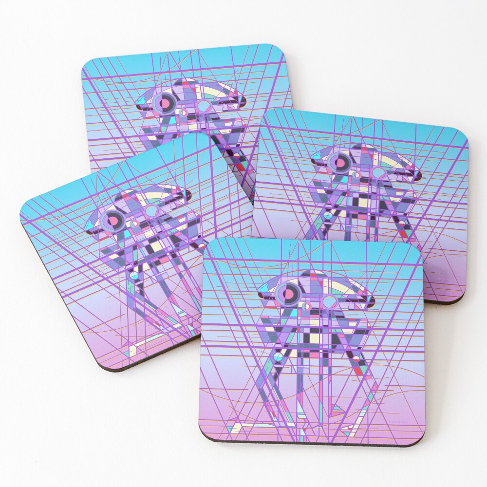 Item preview, Coasters (Set of 4) designed and sold by modHero.