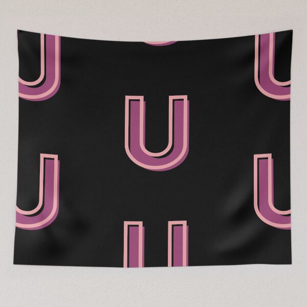 Item preview,  Letter U pink designed and sold by Imaginative Expressions⭐️ ⭐️ ⭐️ ⭐️ ⭐️.