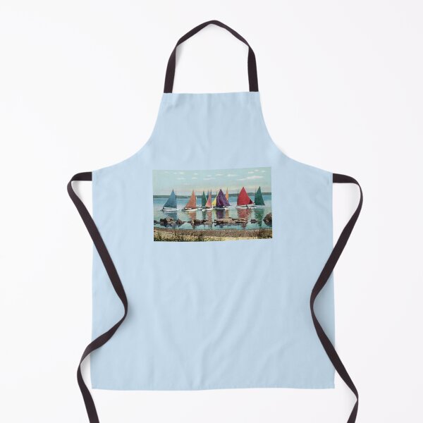 Item preview, 1925 Rainbow Fleet of Sailboats, Nantucket designed and sold by historicimage.