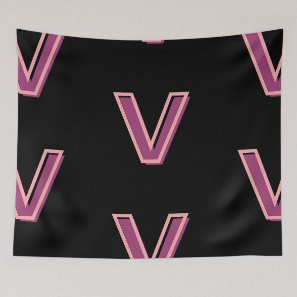 Item preview, Letter V pink designed and sold by Imaginative Expressions⭐️ ⭐️ ⭐️ ⭐️ ⭐️.