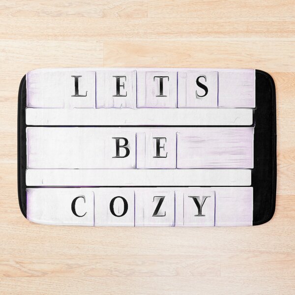 Item preview, Let's be cozy designed and sold by sheepsterandco.