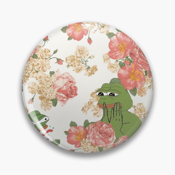 Item preview, Pepe Floral Wallpaper designed and sold by MousMuse.