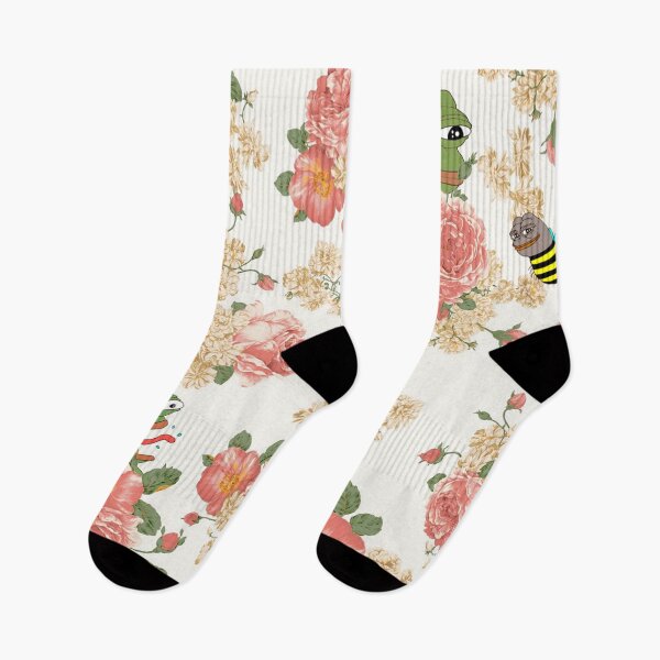 Item preview, Pepe Floral Wallpaper designed and sold by MousMuse.