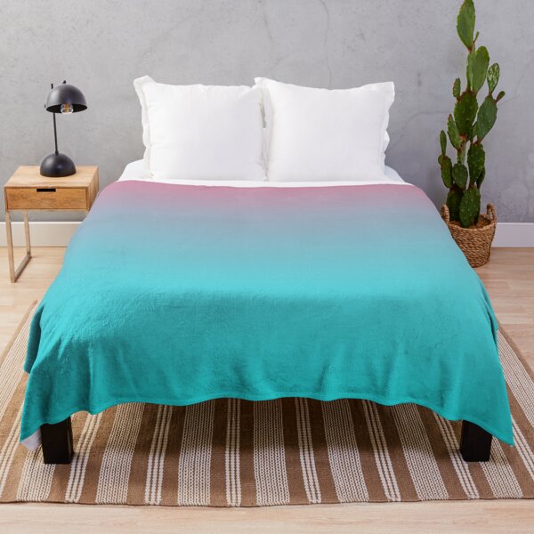 Item preview, Preppy Mermaid Colors Teal Turquoise Blue Pink Ombre designed and sold by IamTrending.