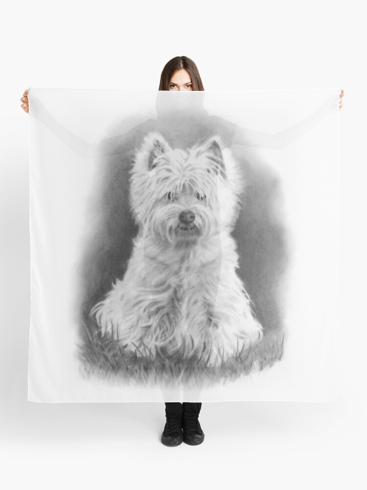 westie dog scarf