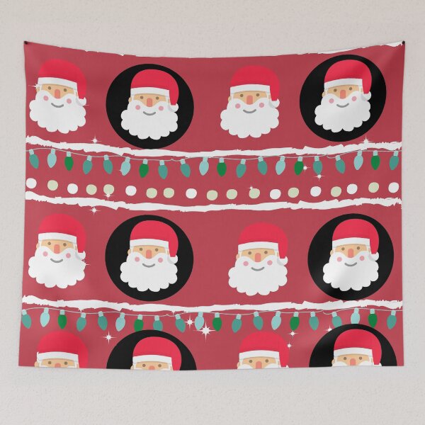 Item preview, Christmas Santa pattern designed and sold by Mariolangstieh.