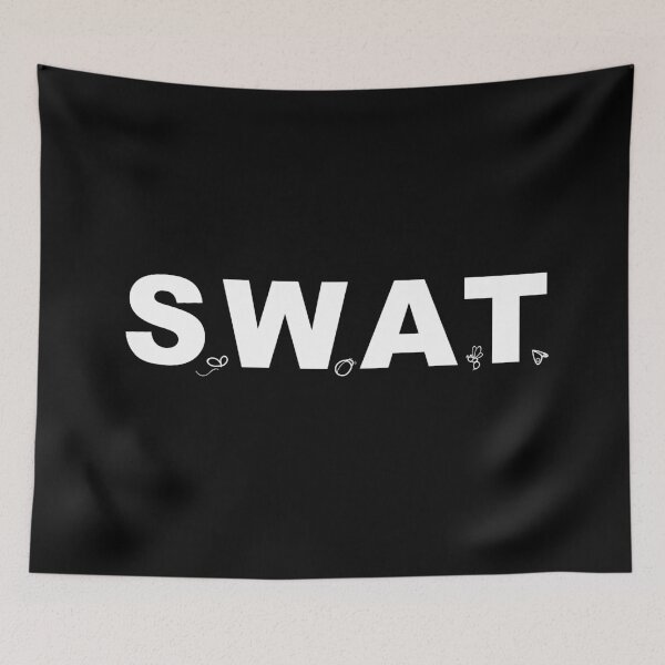 Item preview, SWAT bugs (white) designed and sold by TiffanyYau.