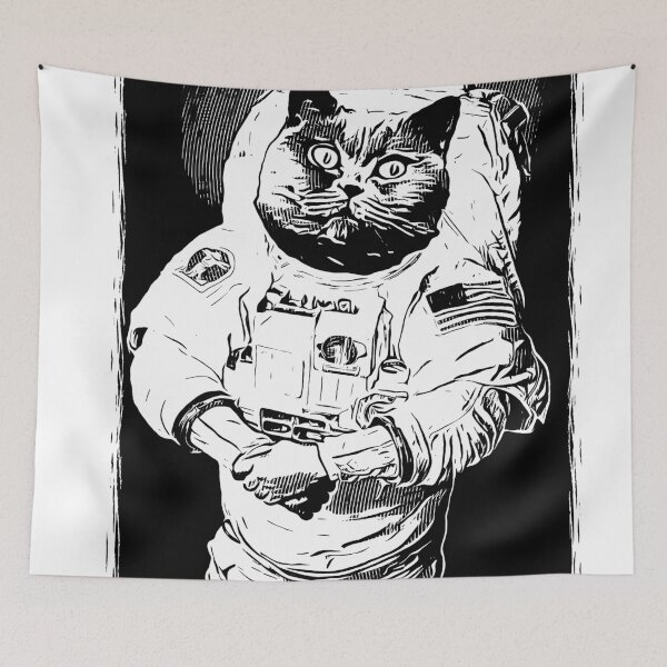 Item preview, Catstronaut  designed and sold by BubbleCrumbs.