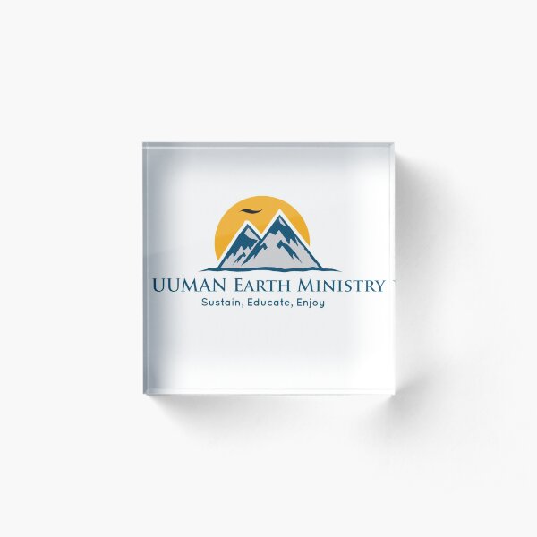 UUMAN Earth Ministry Acrylic Block