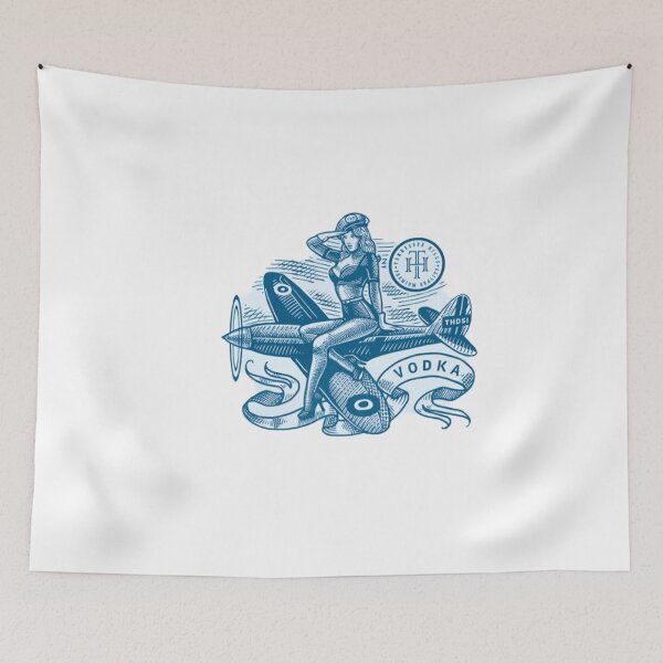 Item preview, BLUE FLIGHT designed and sold by ELEGANZZIA.