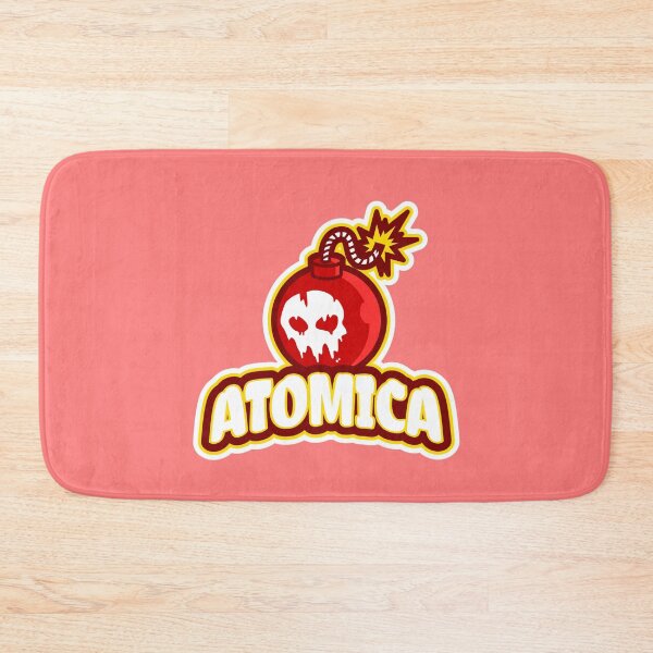 Item preview, Retro Atomic Age Atomica Skull Bomb designed and sold by Mustard Prophet.
