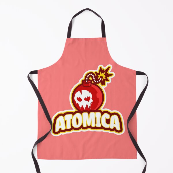 Item preview, Retro Atomic Age Atomica Skull Bomb designed and sold by Mustard Prophet.