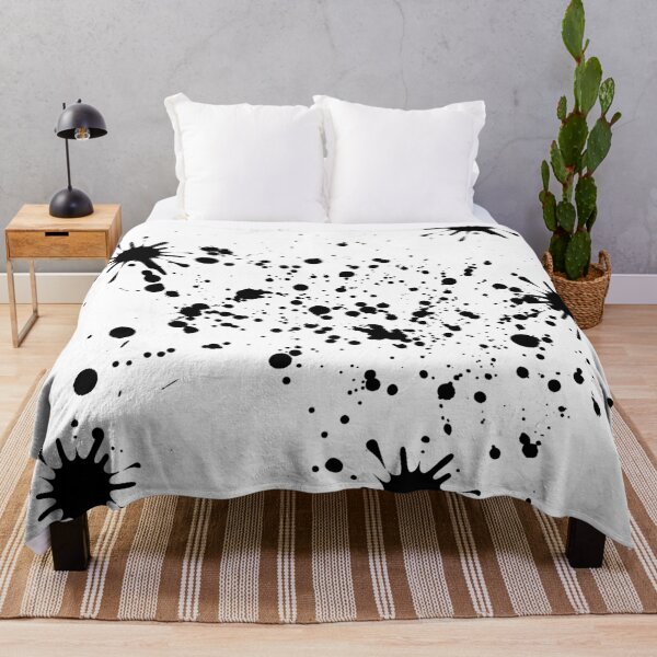 Item preview, Splatter | Black and White | Simplistic Monochrome designed and sold by JillyJ05.