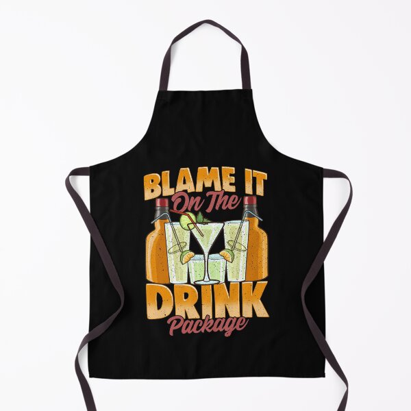 Item preview, Blame It On The Drink Package Cruise Vacation Pun designed and sold by perfectpresents.