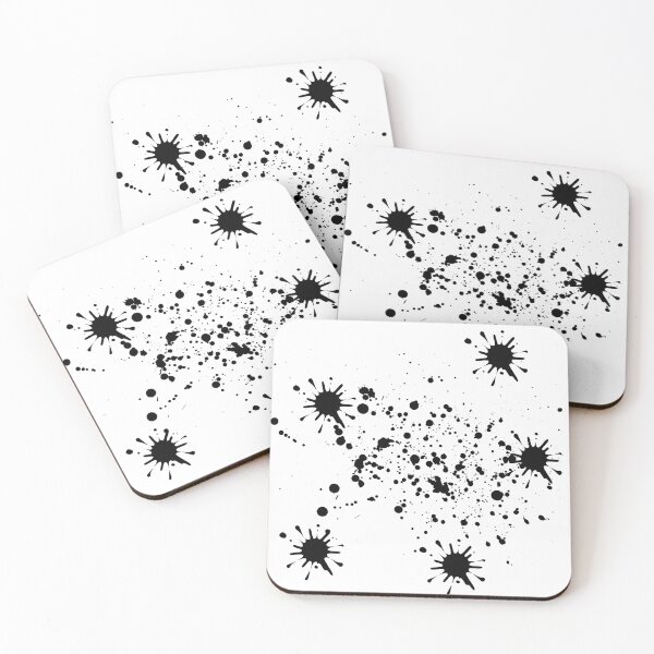 Item preview, Splatter | Black and White | Simplistic Monochrome designed and sold by JillyJ05.