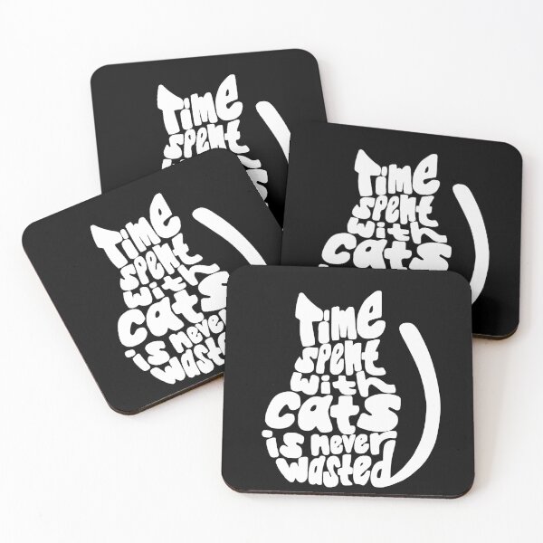 Item preview, Cat Lovers, Time spent with cats is never wasted designed and sold by Cute  Pawz.