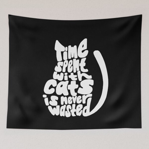 Item preview, Cat Lovers, Time spent with cats is never wasted designed and sold by Cute  Pawz.