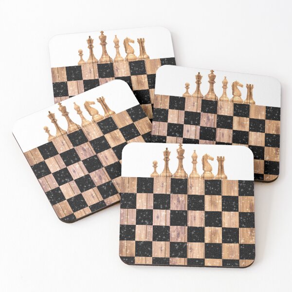 Item preview, Chess Game Board in Wood designed and sold by Jolly-Yosei.
