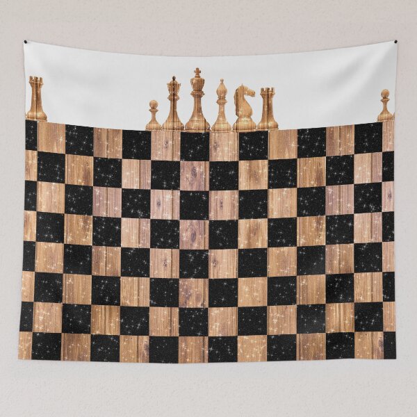 Item preview, Chess Game Board in Wood designed and sold by Jolly-Yosei.