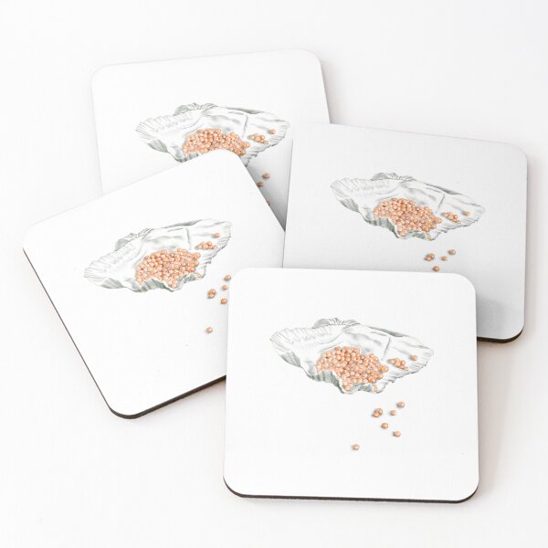 Item preview, Watercolor Illustration of Southern Pearl in the shell designed and sold by iswenyi.
