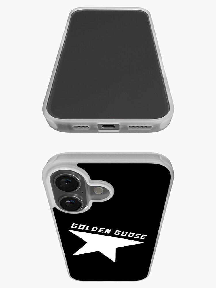 Black and white inspired Golden Goose Logo | iPhone Case