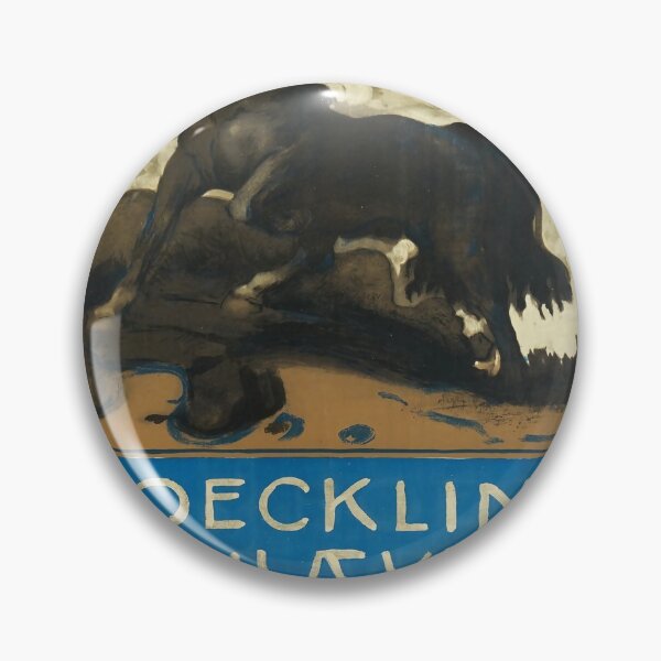 Item preview, retro boecklin jubilaeum austellung bale designed and sold by CorasPosters.