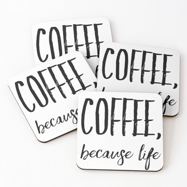 Item preview, Coffee, Because Life designed and sold by adayla-design.