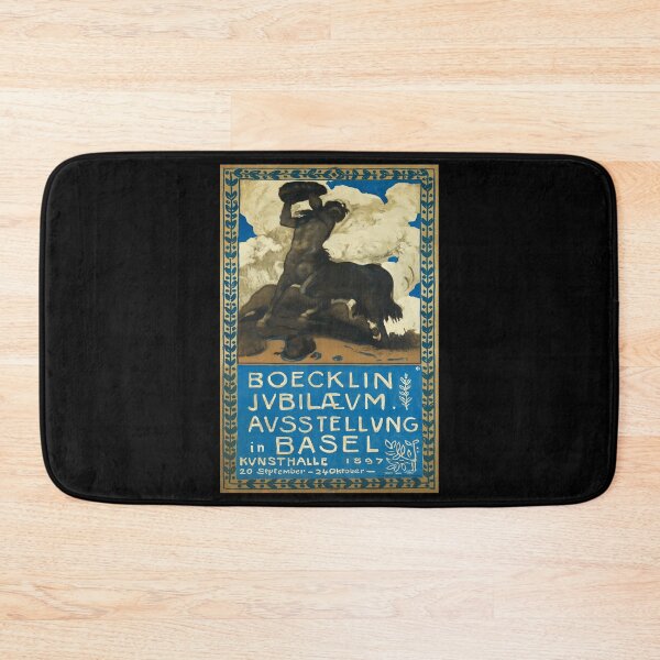 Item preview, retro boecklin jubilaeum austellung bale designed and sold by CorasPosters.