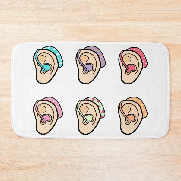 Item preview, Colourful hearing aid ears designed and sold by MeliCollective.