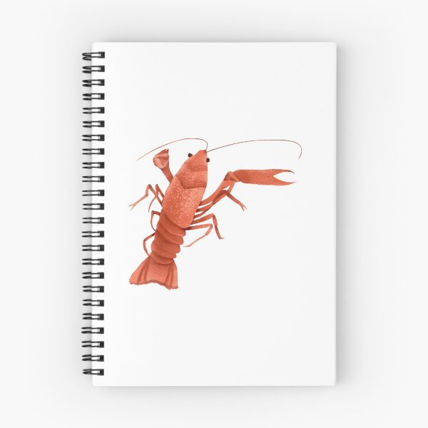 Item preview, Watercolor Illustration of Crayfish designed and sold by iswenyi.