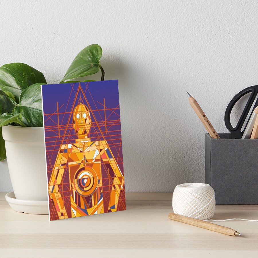 Item preview, Art Board Print designed and sold by modHero.