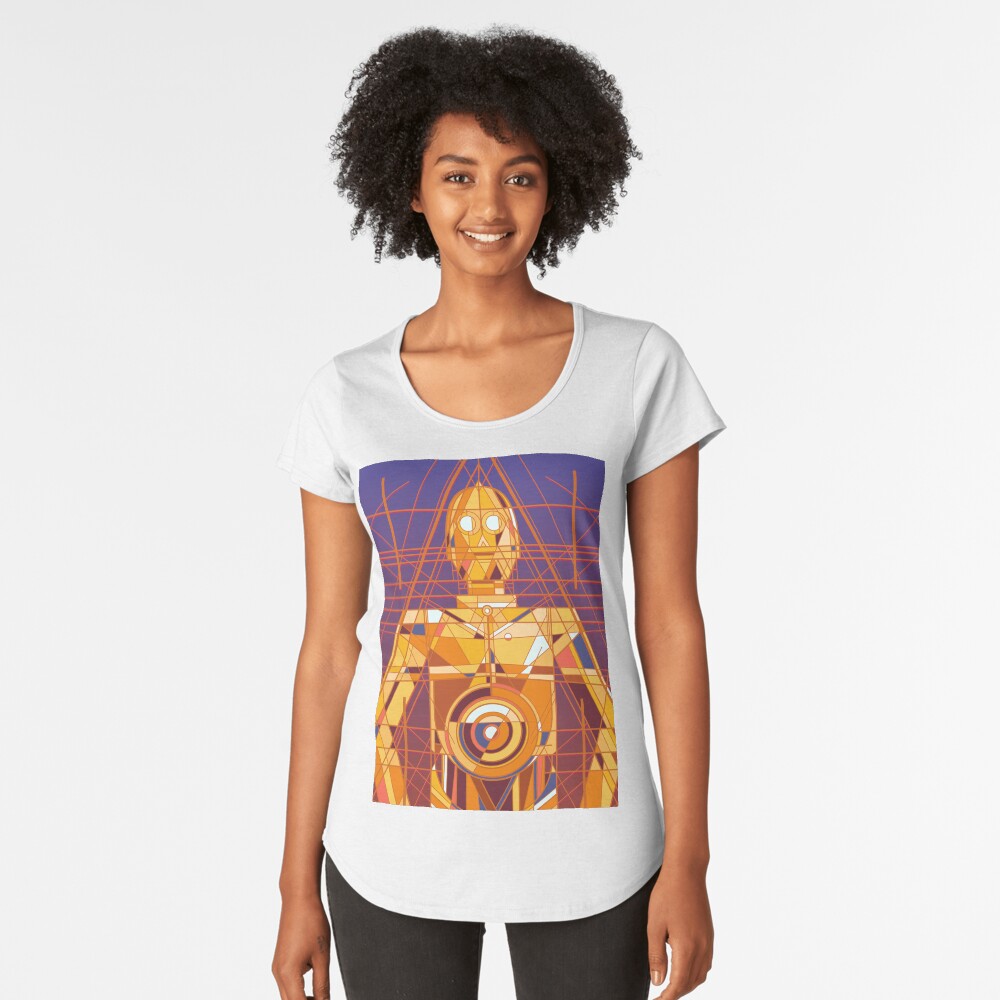 Item preview, Premium Scoop T-Shirt designed and sold by modHero.