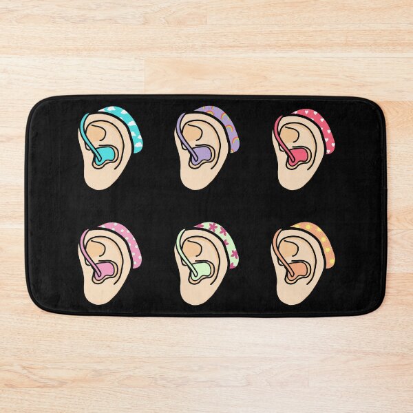 Item preview, Colourful hearing aid ears designed and sold by MeliCollective.