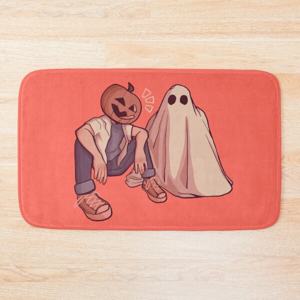 Item preview, cute spooky pumpkin ghost pals  designed and sold by slugboyart.