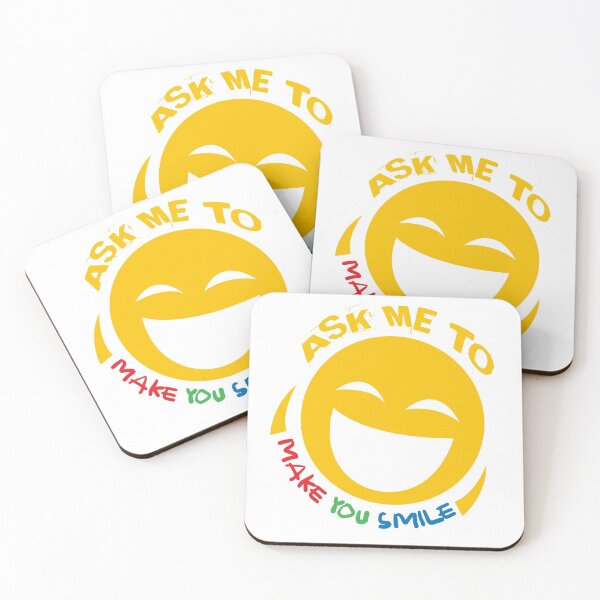 Item preview, Ask me to make you smile designed and sold by Achily.
