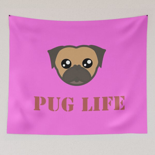 Item preview, Cute pug life designed and sold by Erick  Tezó.
