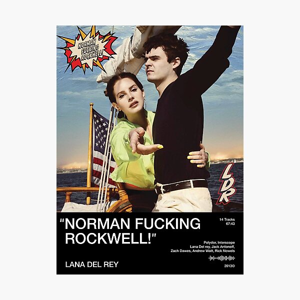 Norman F***ing Rockwell Photographic Print