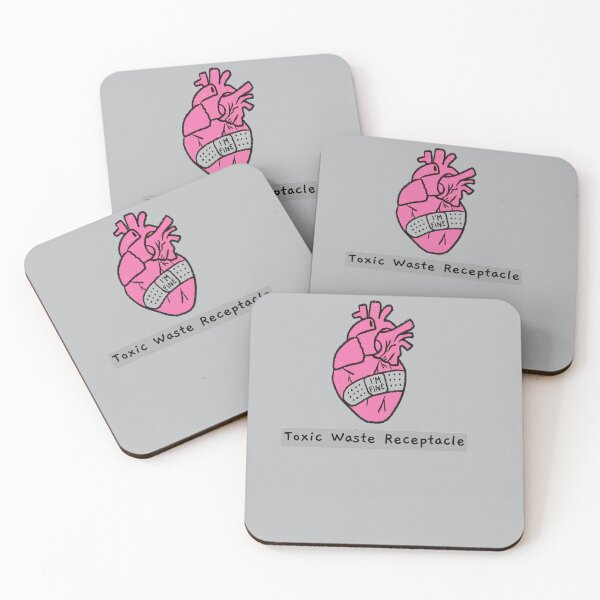 Item preview, My Heart Is Not A Toxic waste Receptacle designed and sold by CharcoalBonsai.