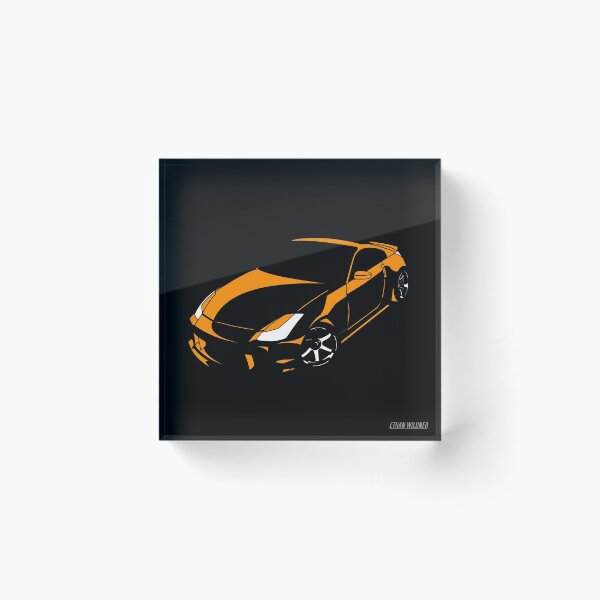 Item preview, 350z in the dark (Orange) designed and sold by Ethan Wildner.