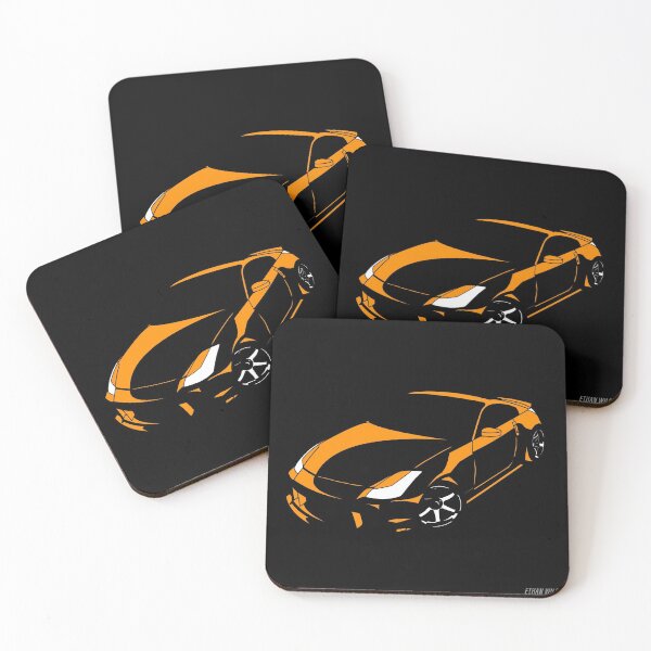 Item preview, 350z in the dark (Orange) designed and sold by Ethan Wildner.