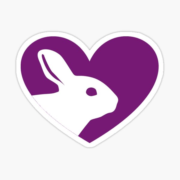 A Home for EveryBunny Logo Sticker