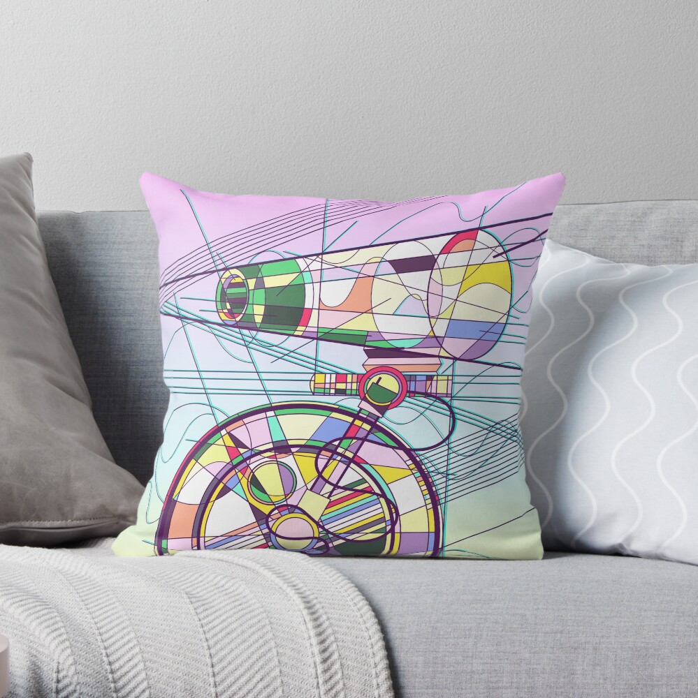 Item preview, Throw Pillow designed and sold by modHero.