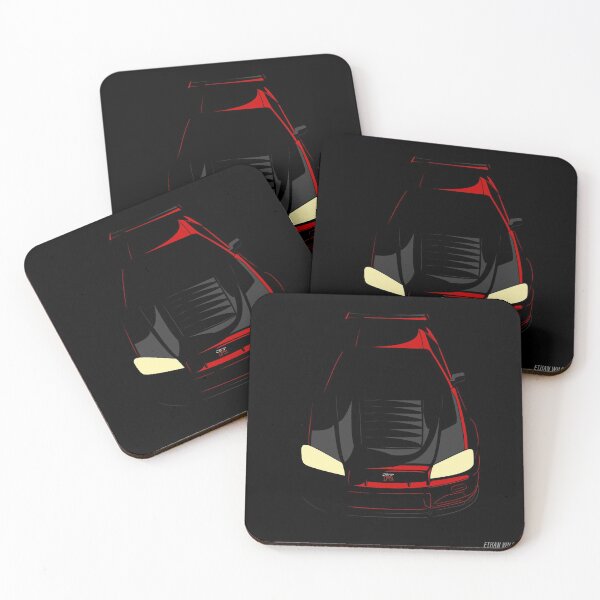 Item preview, R34 Skyline in the dark (Red) designed and sold by Ethan Wildner.