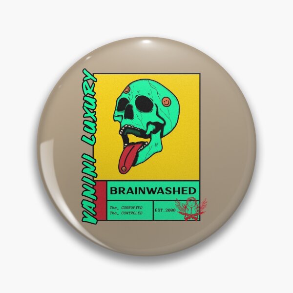 Artikelvorschau, VaniniLuxury Psychedelic Brainwashed Distorted Skull entworfen und verkauft von Mustard Prophet.
