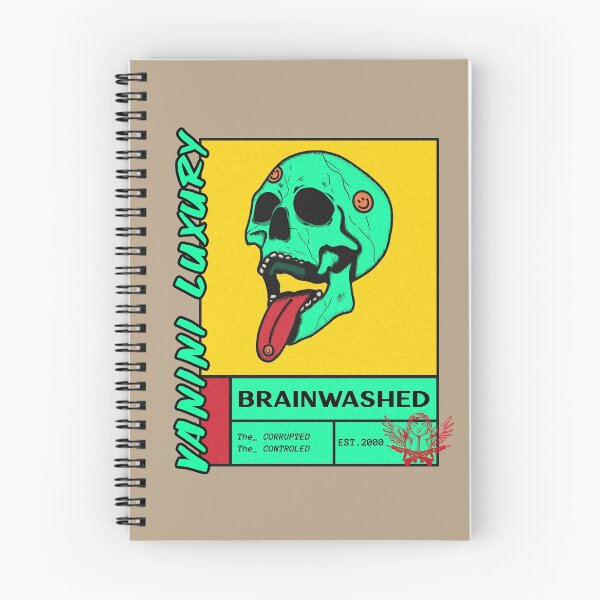 Item preview, VaniniLuxury Psychedelic Brainwashed Distorted Skull designed and sold by Mustard Prophet.