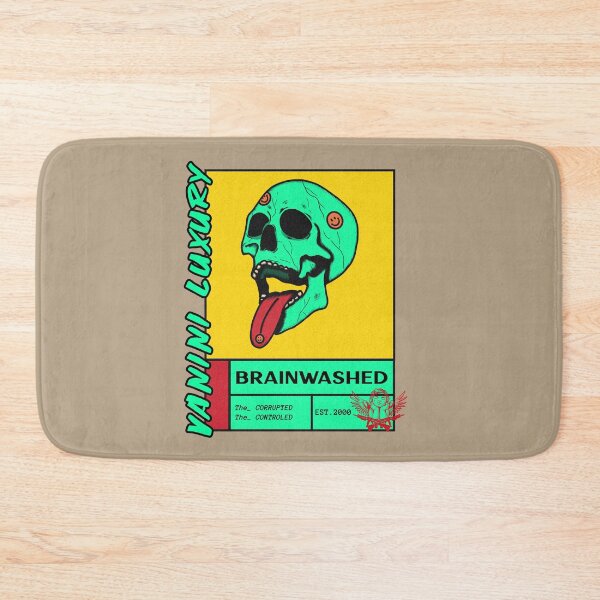 Item preview, VaniniLuxury Psychedelic Brainwashed Distorted Skull designed and sold by Mustard Prophet.