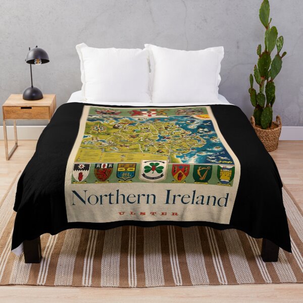 Item preview, retro Northern Ireland designed and sold by CorasPosters.