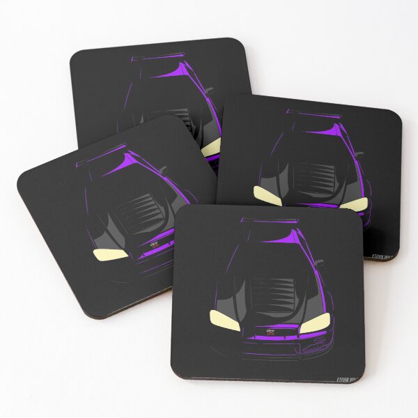 Item preview, R34 Skyline in the dark (Purple) designed and sold by Ethan Wildner.