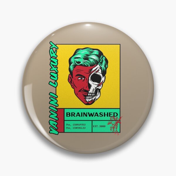 Item preview, VaniniLuxury Psychedelic Brainwashed Face Torn Man designed and sold by Mustard Prophet.