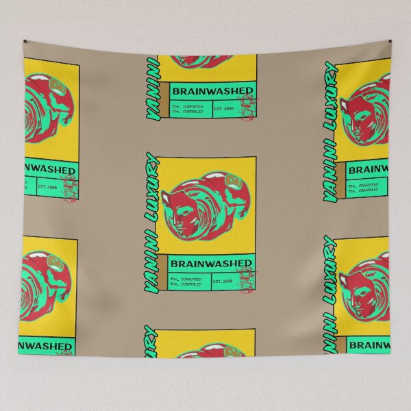 Item preview, VaniniLuxury Psychedelic Brainwashed Distorted Mask designed and sold by Mustard Prophet.